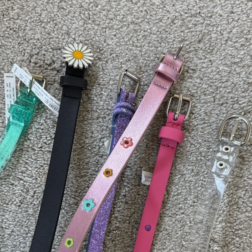 Set of Colorful Belts